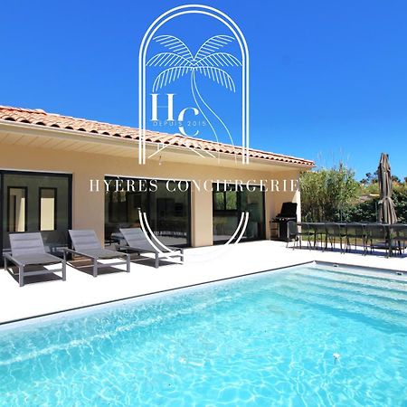 Villa Moderne Giens Proche Plage Piscine Climatisation Wifi By Hc Hyeres Exterior photo