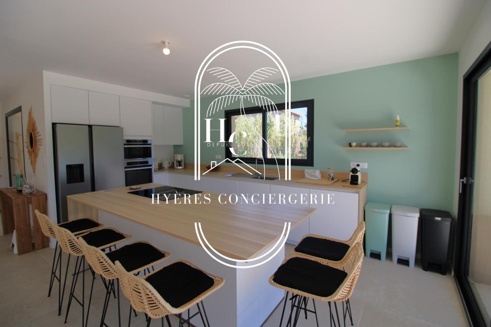 Villa Moderne Giens Proche Plage Piscine Climatisation Wifi By Hc Hyeres Exterior photo