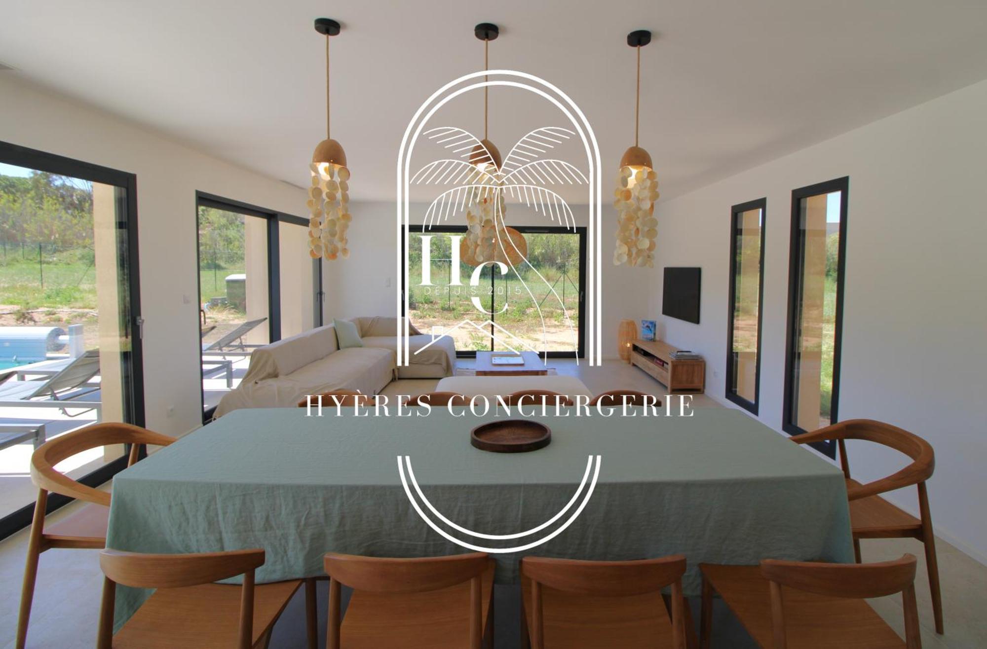 Villa Moderne Giens Proche Plage Piscine Climatisation Wifi By Hc Hyeres Exterior photo