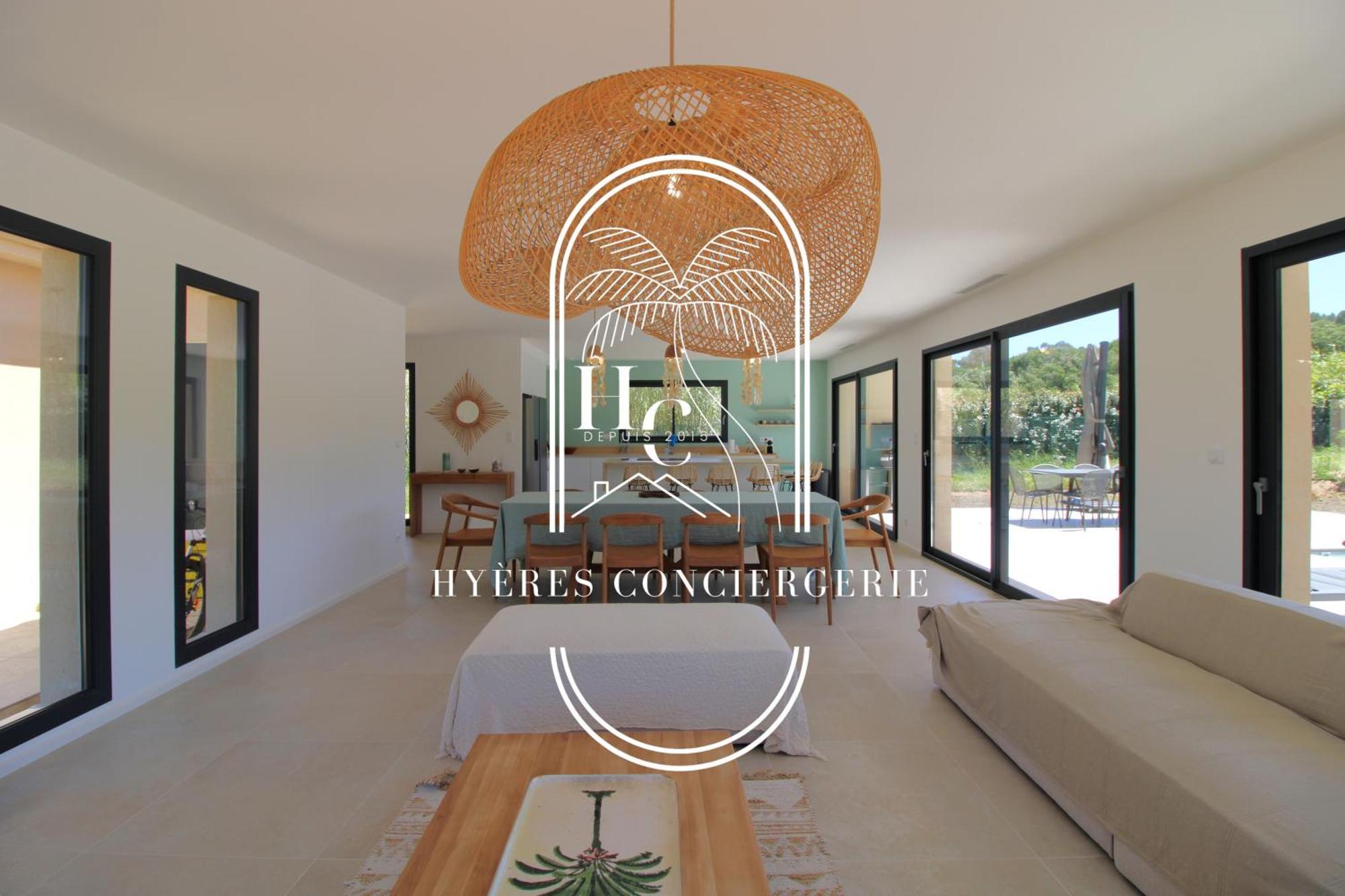 Villa Moderne Giens Proche Plage Piscine Climatisation Wifi By Hc Hyeres Exterior photo