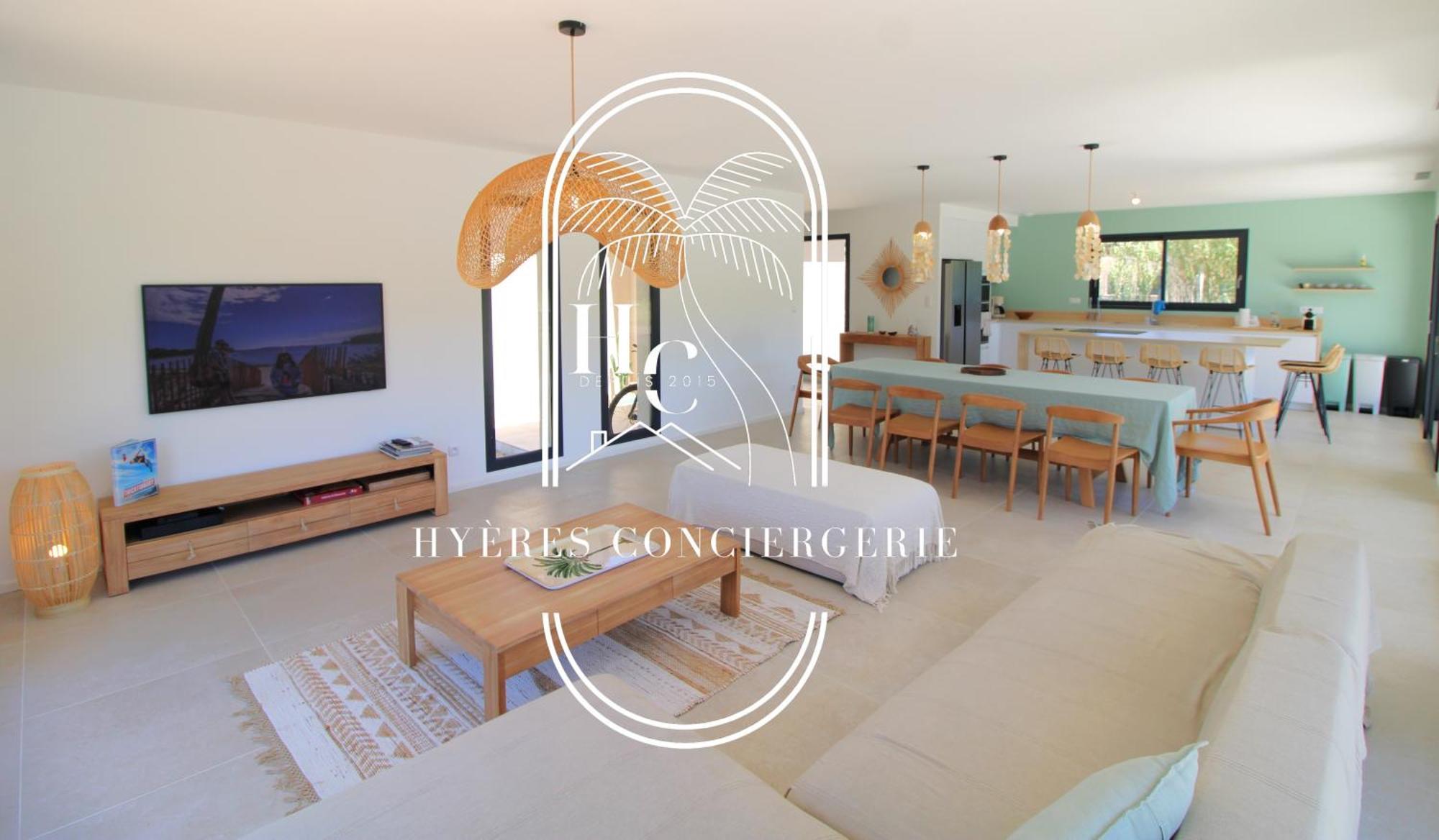 Villa Moderne Giens Proche Plage Piscine Climatisation Wifi By Hc Hyeres Exterior photo