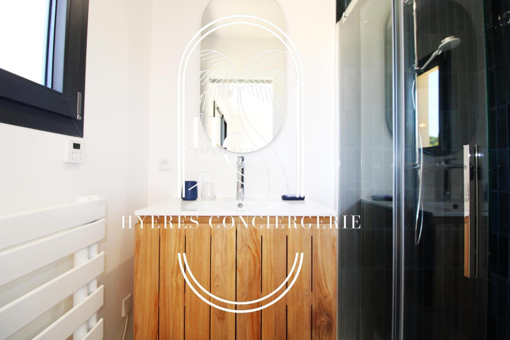 Villa Moderne Giens Proche Plage Piscine Climatisation Wifi By Hc Hyeres Exterior photo
