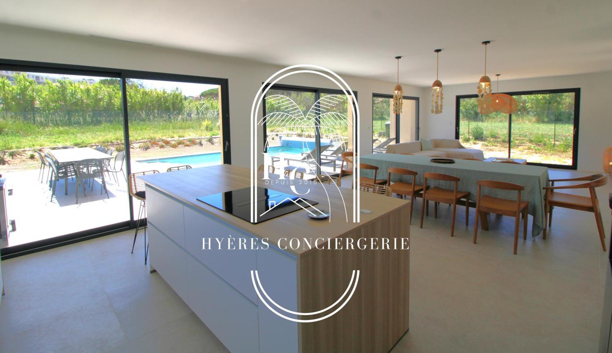 Villa Moderne Giens Proche Plage Piscine Climatisation Wifi By Hc Hyeres Exterior photo