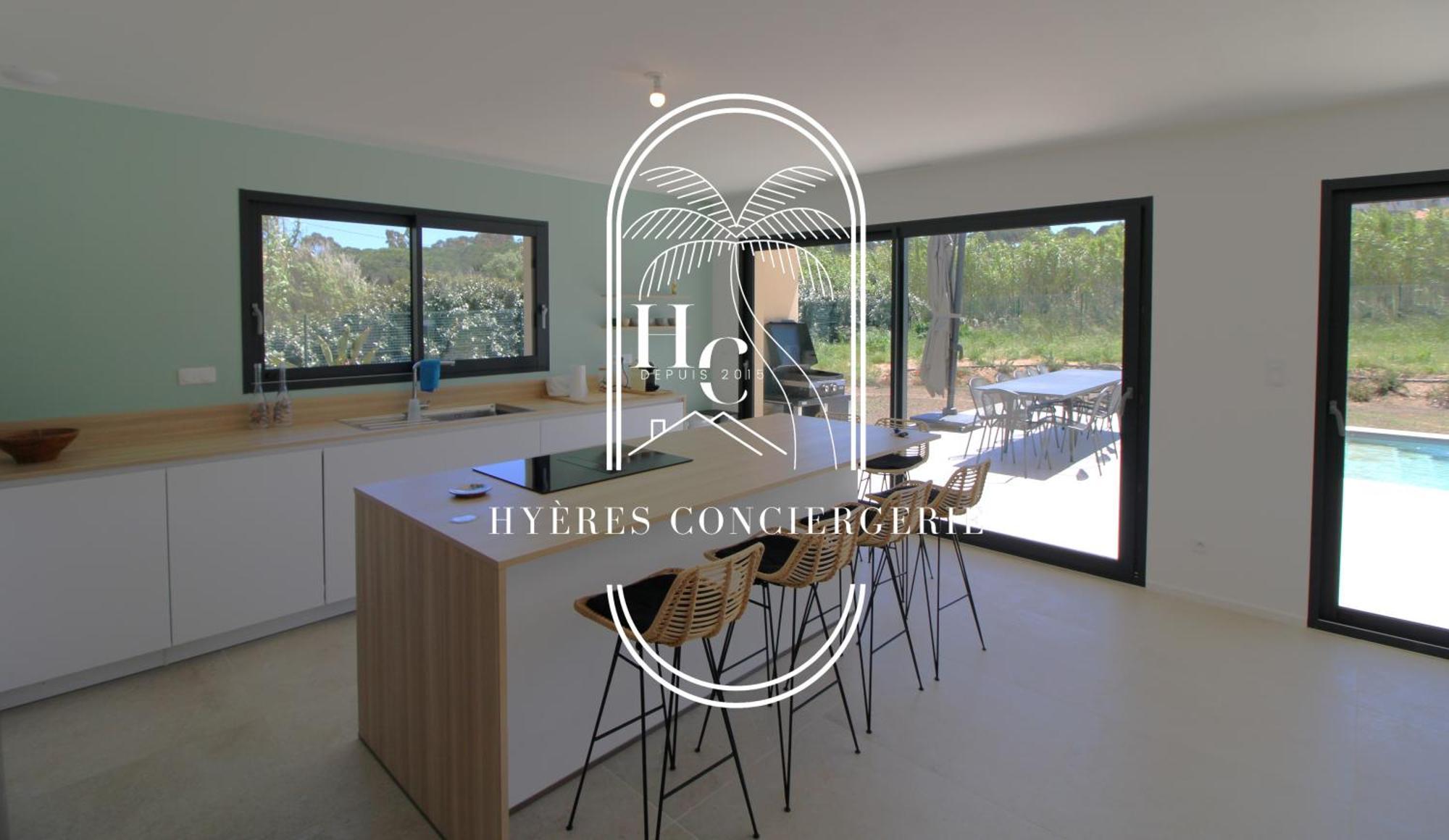 Villa Moderne Giens Proche Plage Piscine Climatisation Wifi By Hc Hyeres Exterior photo