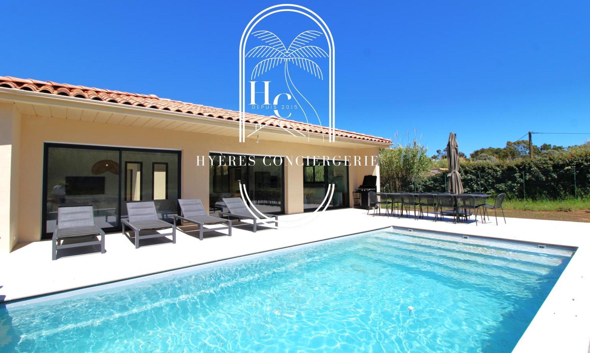 Villa Moderne Giens Proche Plage Piscine Climatisation Wifi By Hc Hyeres Exterior photo